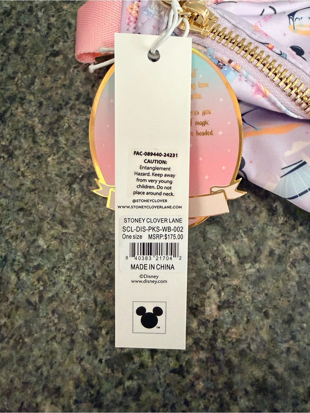 Stoney Clover Lane x Disney Parks Walt Disney World Monorail Belt Bag - Picture 5 of 5